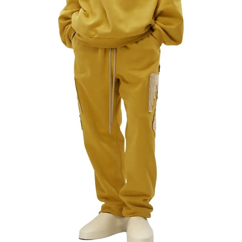 【代購】Fear Of God Essentials Knitted Sports Pants Men's Imperial Yellow