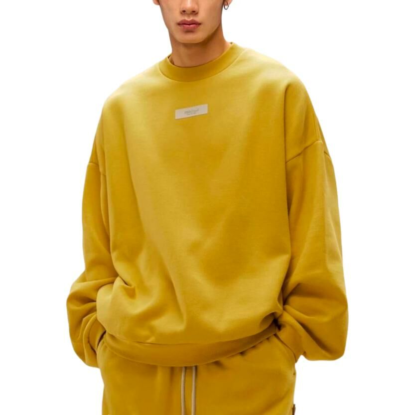 【代購】Fear Of God Essentials Sweatshirt Men's Imperial Yellow