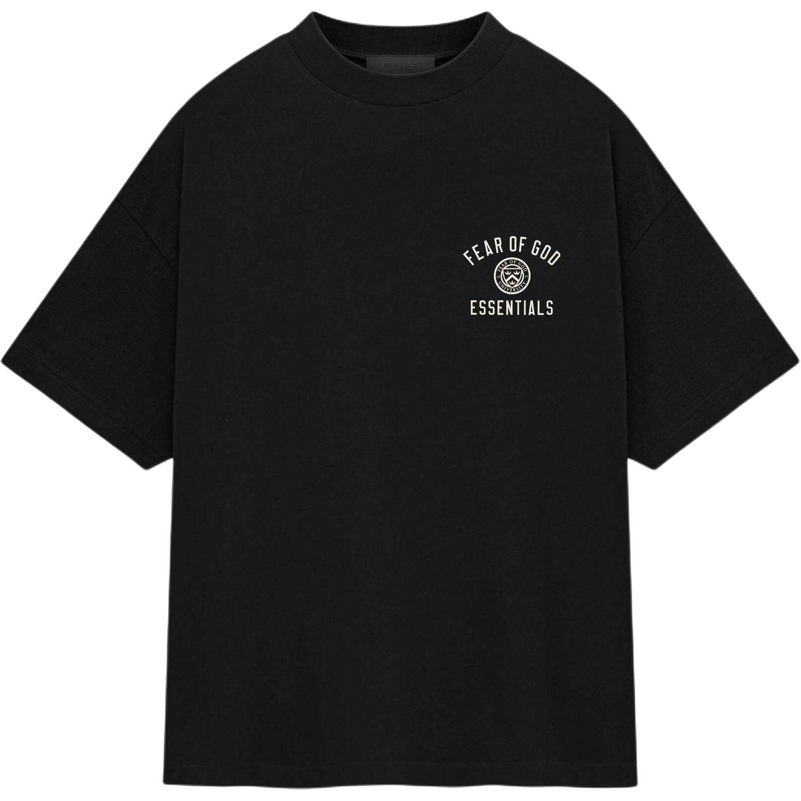 【代購】Fear Of God Essentials Logo-Printed Crewneck T-Shirt