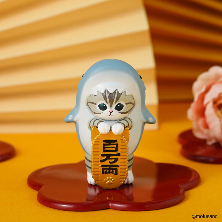 研達 代理版 盒玩 貓福珊迪 金小判鯨鯊貓