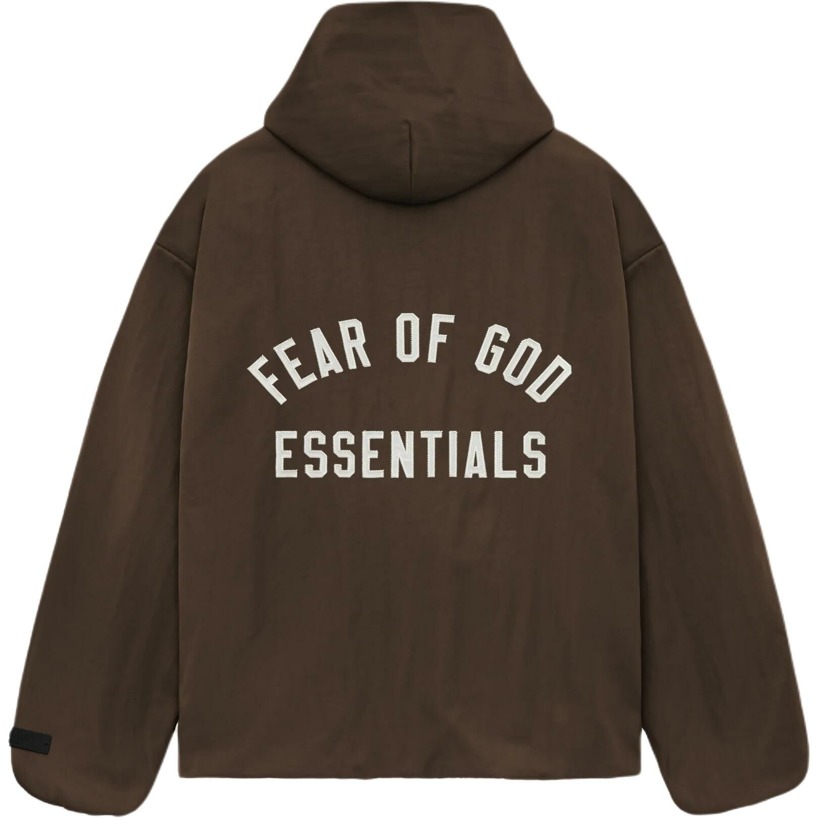 【代購】Fear Of God Essentials Logo Printed Hooded Jacket