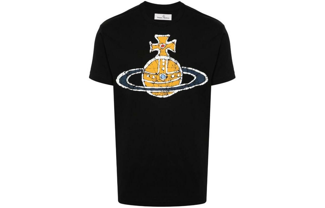 【代購】Vivienne Westwood Orb Printed Crewneck T-Shirt