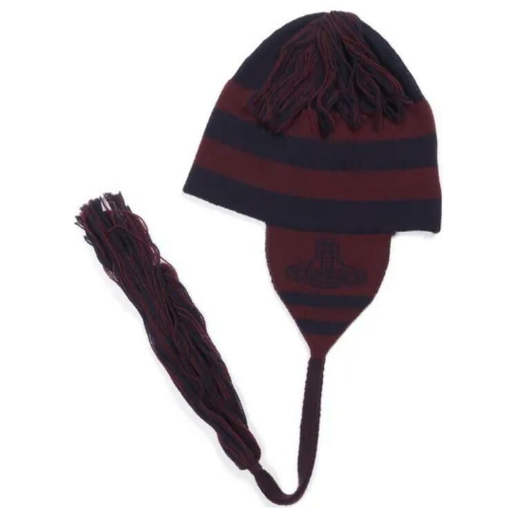 【代購】Vivienne Westwood Wool Beanies Women's Red