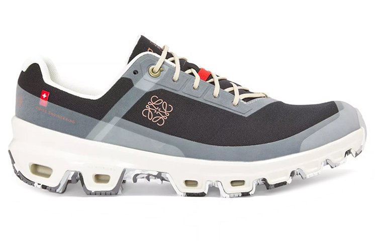 【代購】On x LOEWE Cloudventure Cushioning Low-Top Sports Casual Shoes Men's Black