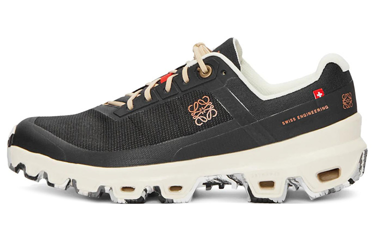 【代購】On x LOEWE Cloudventure Cushioning Low-Top Sports Casual Shoes Women's Black