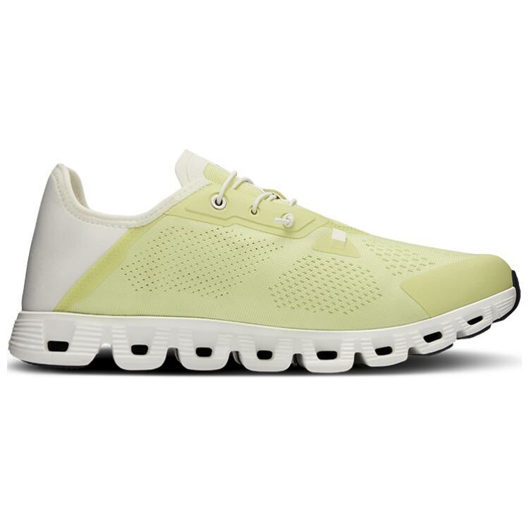【代購】On Cloud 5 Breathable Low-Top Running Shoes Men's Yellow White