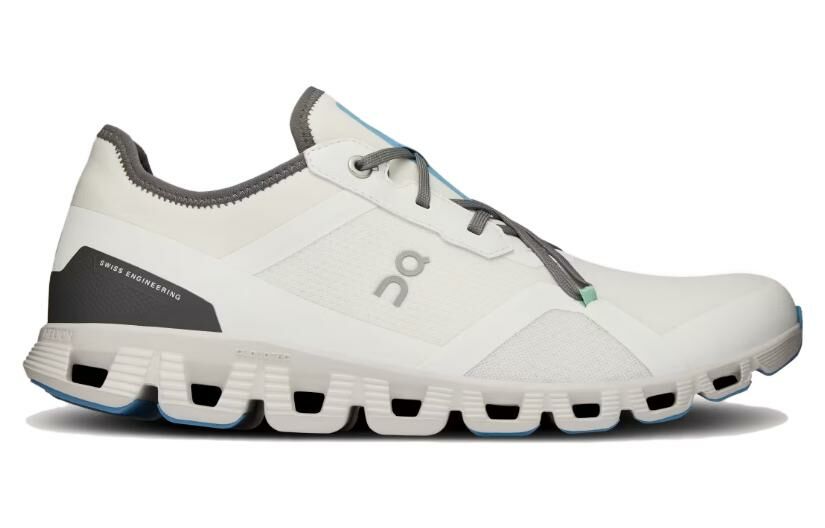 【代購】On Running Cloud X 3 AD Undyed-White/Niagara Sneakers