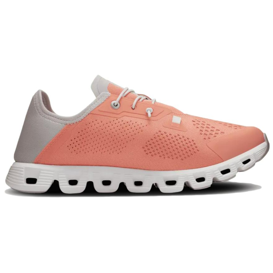 【代購】On Cloud 5 Non-slip Lightweight Low-Top Casual Running Shoes Women's Flamingo Red