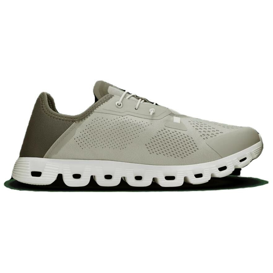 【代購】On Cloud 5 Coast Non-slip Lightweight Low-Top Casual Running Shoes Men's White Green