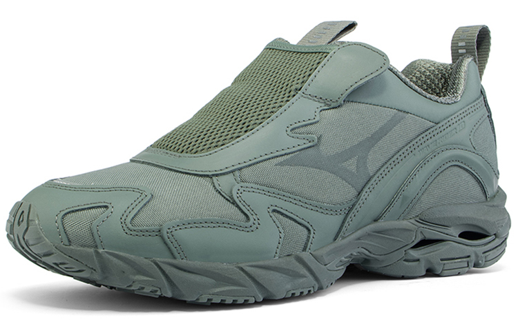 【代購】Mizuno Beams X Wave Rider 10 SlipOn 'Grey Silver'