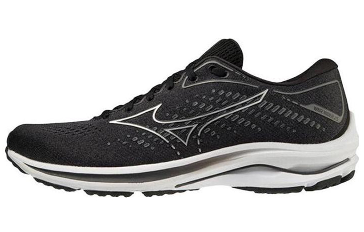 【代購】Mizuno Wave Rider 25 'Black Silver'