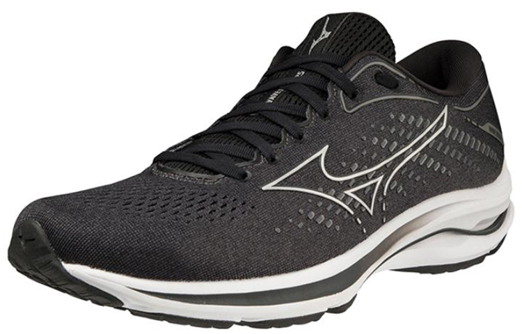 【代購】Mizuno Wave Rider 25 'Black Silver'