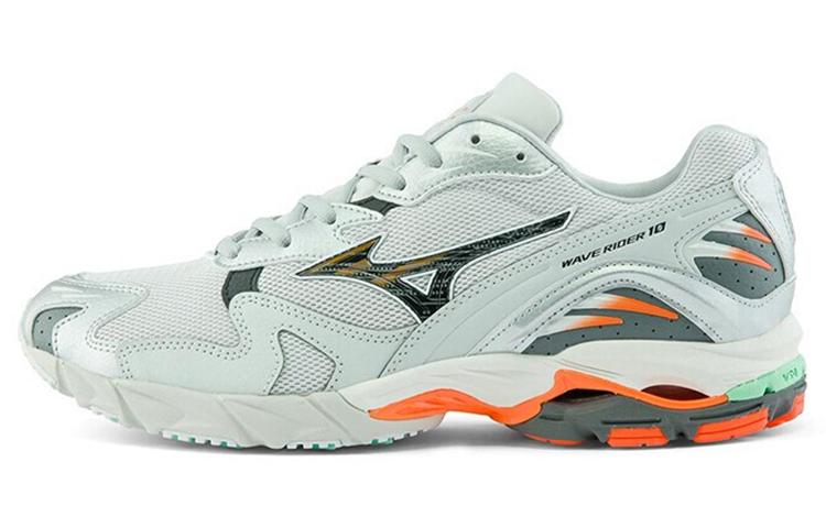 【代購】Mizuno Wave Rider 10 'Grey Orange'