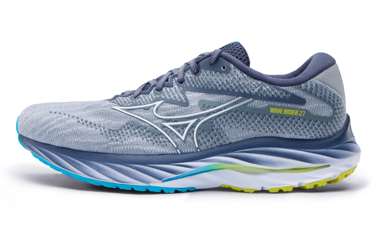 【代購】Mizuno Wave Rider 27 'Grey Blue'