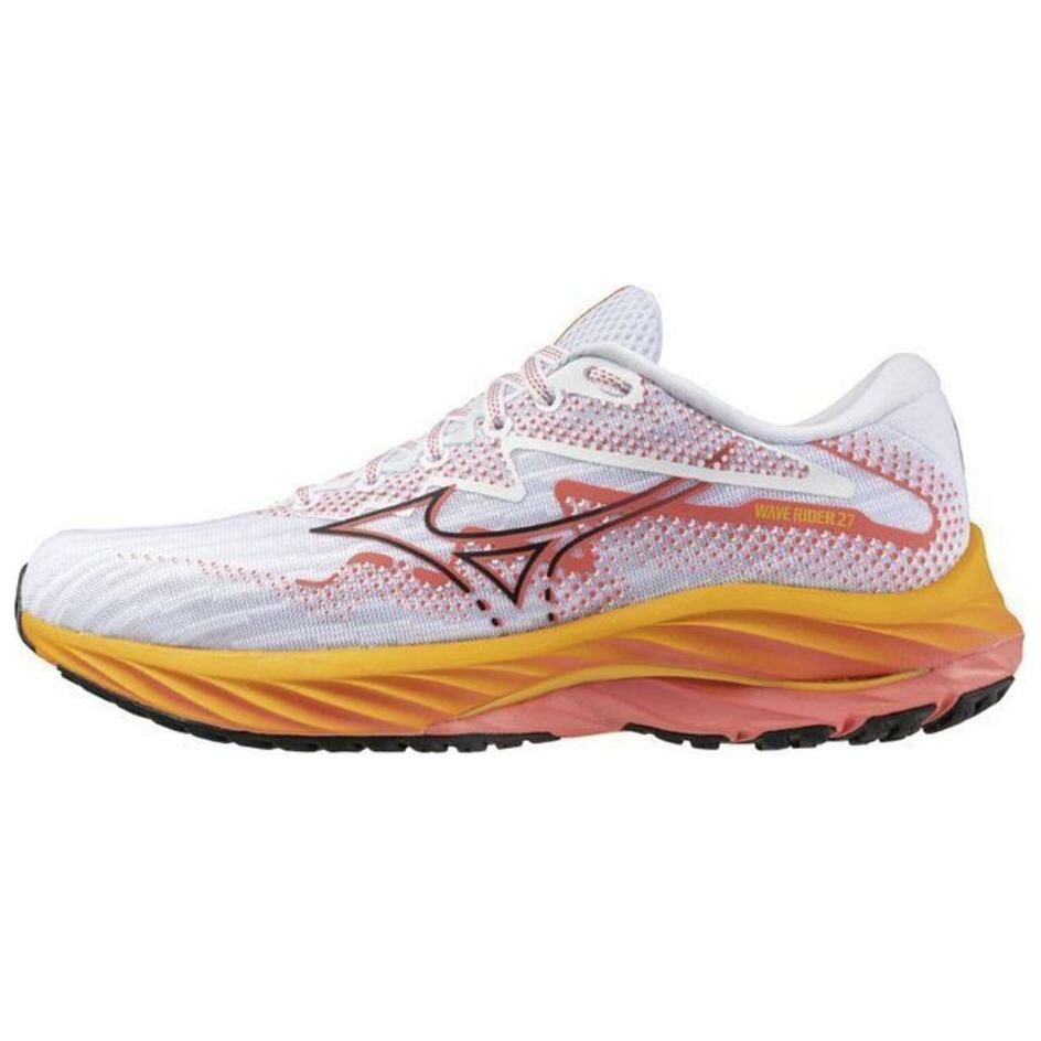 【代購】Wave Rider 27 Women's Mizuno 'White Dubarry' Women's