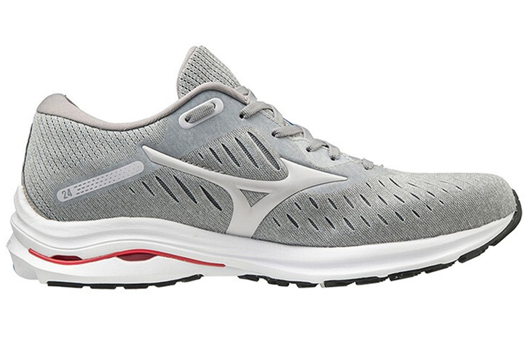 【代購】Mizuno Wave Rider 24 Super Wide 'Grey Blue'