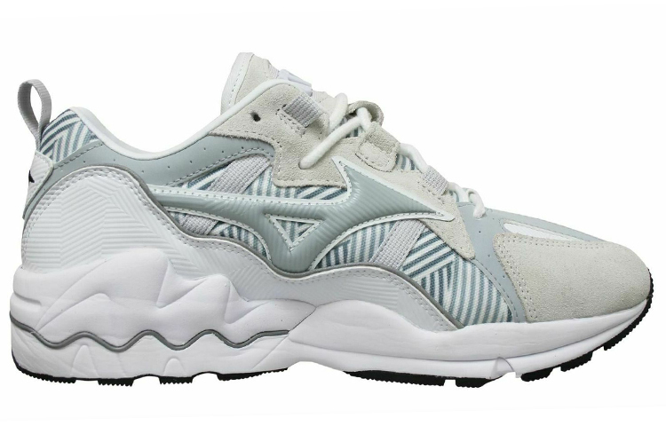 【代購】Mizuno Sport Style Wave Rider 1 Camo Cushioning Wear-Resistant Low-Top Casual Shoes Men's Gray