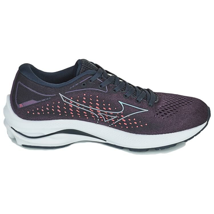 【代購】Mizuno Wave Rider 25 Cushioned Slip-Resistant Support Low-Top Running Shoes Women's