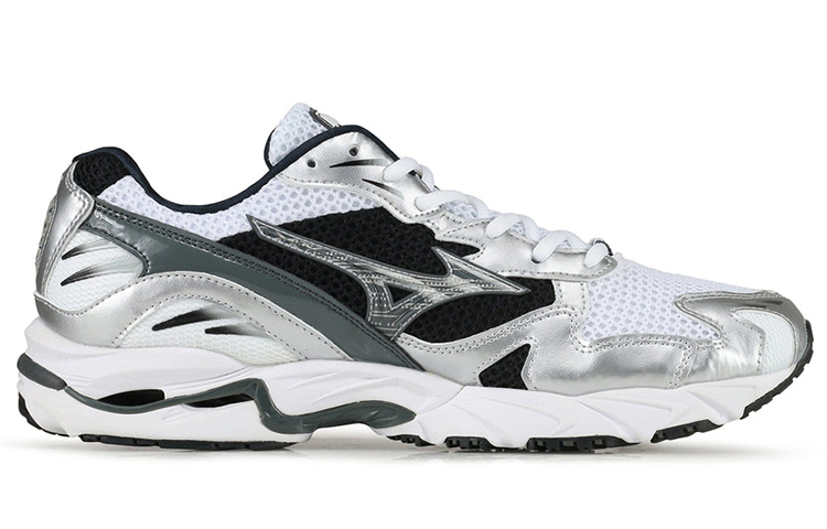 【代購】Mizuno Wave Rider 10 White Silver Black