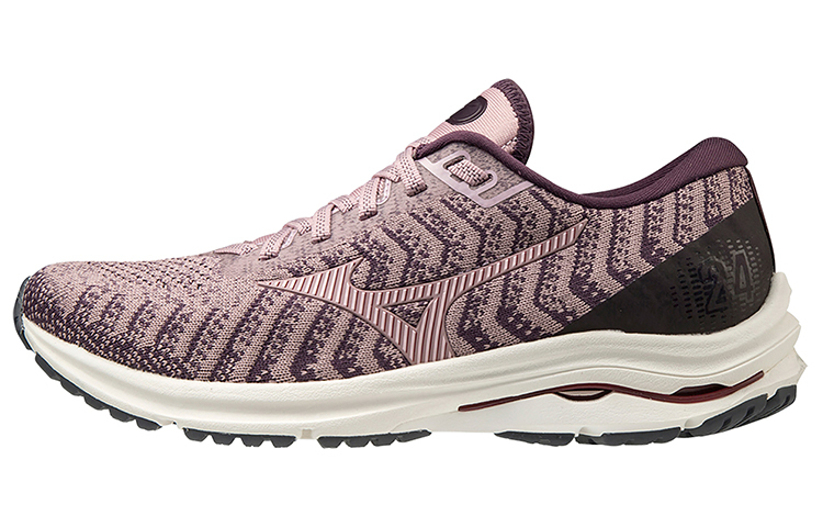 【代購】Wave Rider Women's Mizuno 24 Waveknit 'Purple Pink' Women's