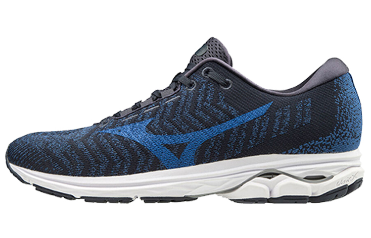 【代購】Mizuno Wave Rider Waveknit 3 'Blue Black'