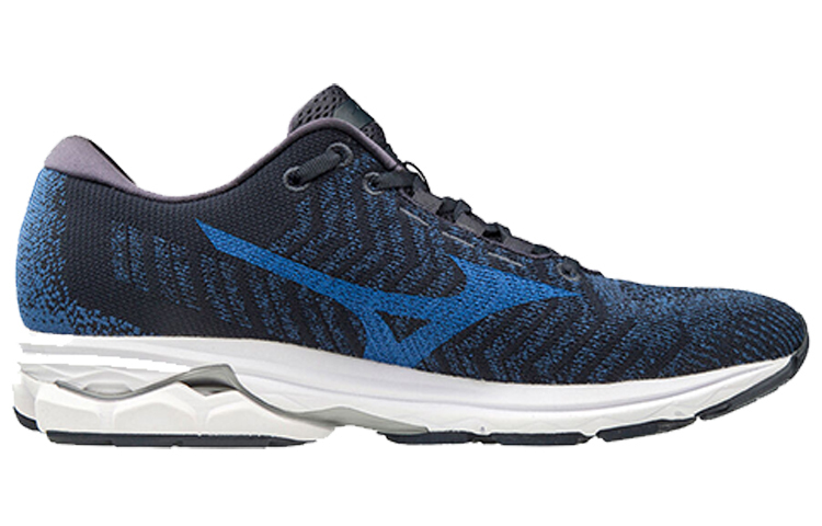 【代購】Mizuno Wave Rider Waveknit 3 'Blue Black'