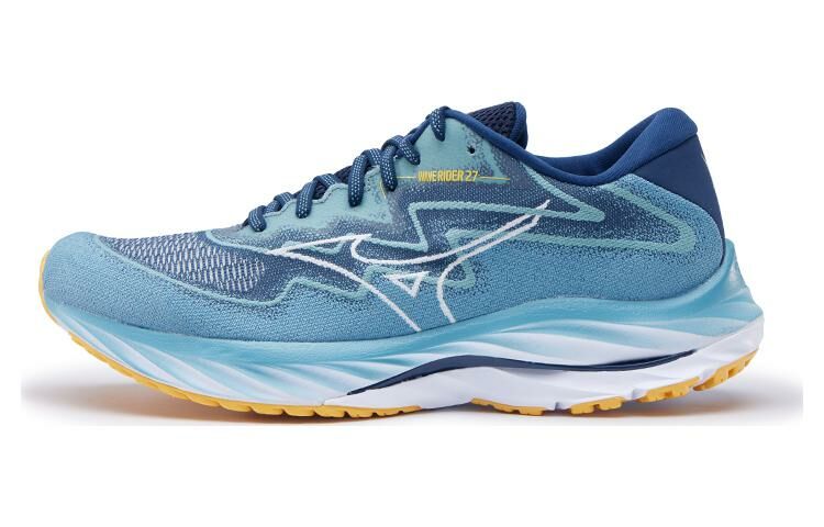 【代購】Mizuno Wave Rider 27 Shock Absorbing Bounce LowTop 'Blue'