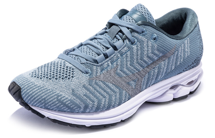 【代購】Wave Rider Women's Mizuno Waveknit 3 'Grey Blue' Women's