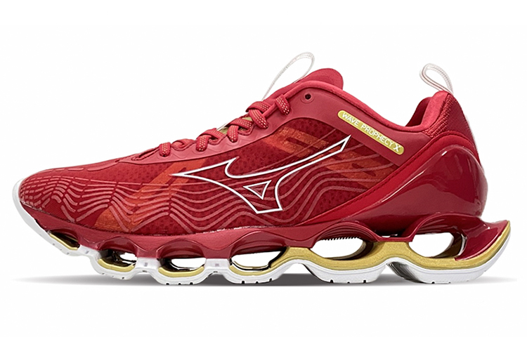【代購】Mizuno Wave Prophecy X 10 'Red Gold'