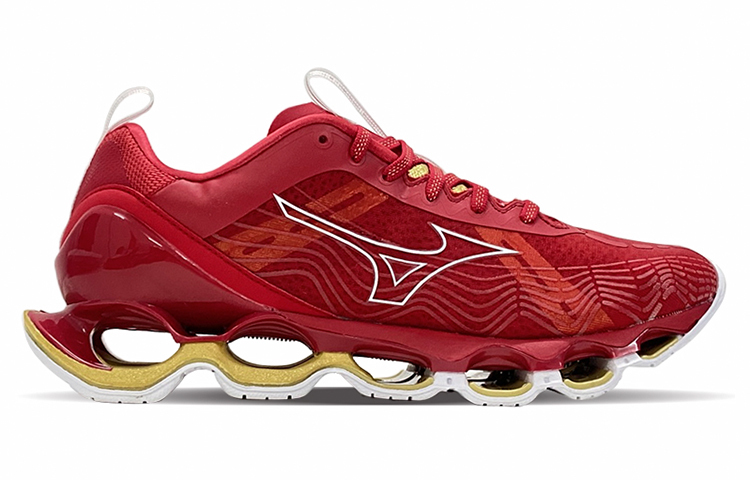 【代購】Mizuno Wave Prophecy X 10 'Red Gold'