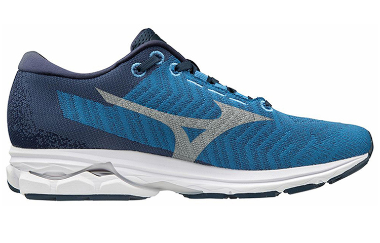 【代購】Mizuno Wave Rider Waveknit 3 'Blue Grey'