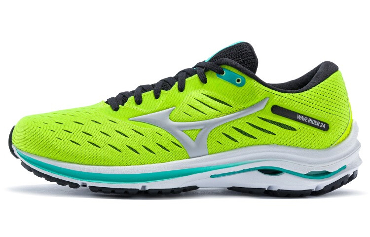 【代購】Mizuno Rider 24 Neon-green 'Yellow White'