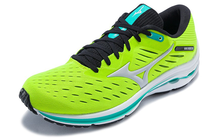 【代購】Mizuno Rider 24 Neon-green 'Yellow White'
