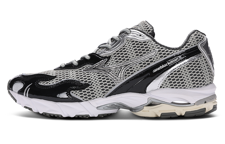 【代購】Mizuno Wave Rider 10 Flame Wave One Block Down Onyx