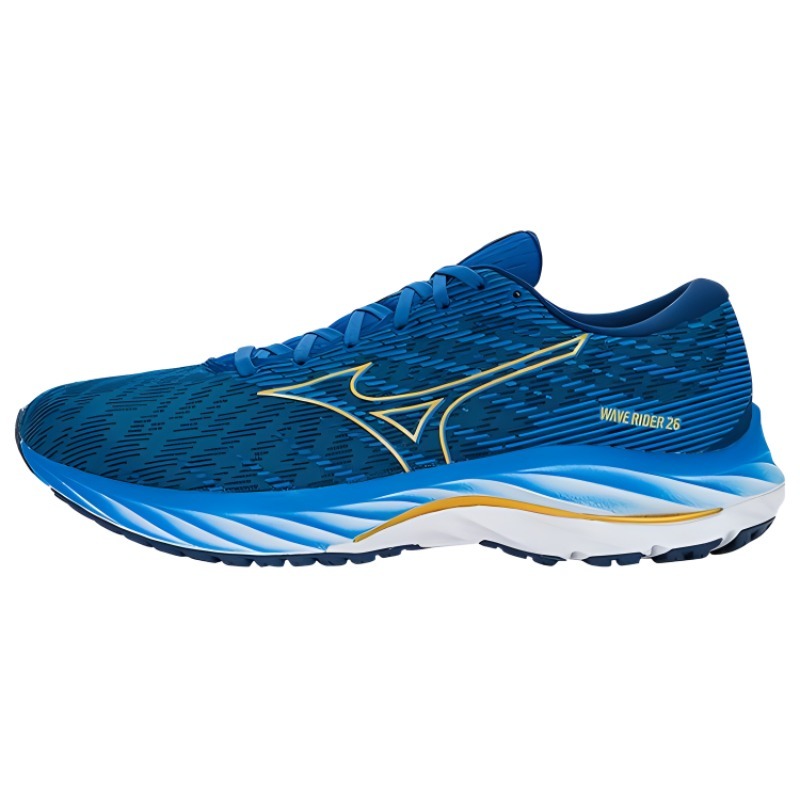 【代購】Wave Rider 26 Mizuno 'Snorkel Blue Gold'