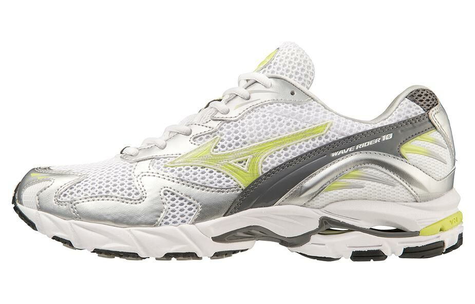 【代購】Wave Rider 10 Mizuno 'White Sunny Lime'