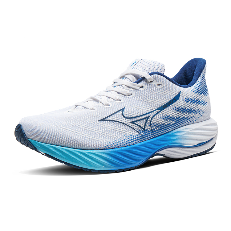【代購】Mizuno Wave Rider 28 'White Estate Blue'