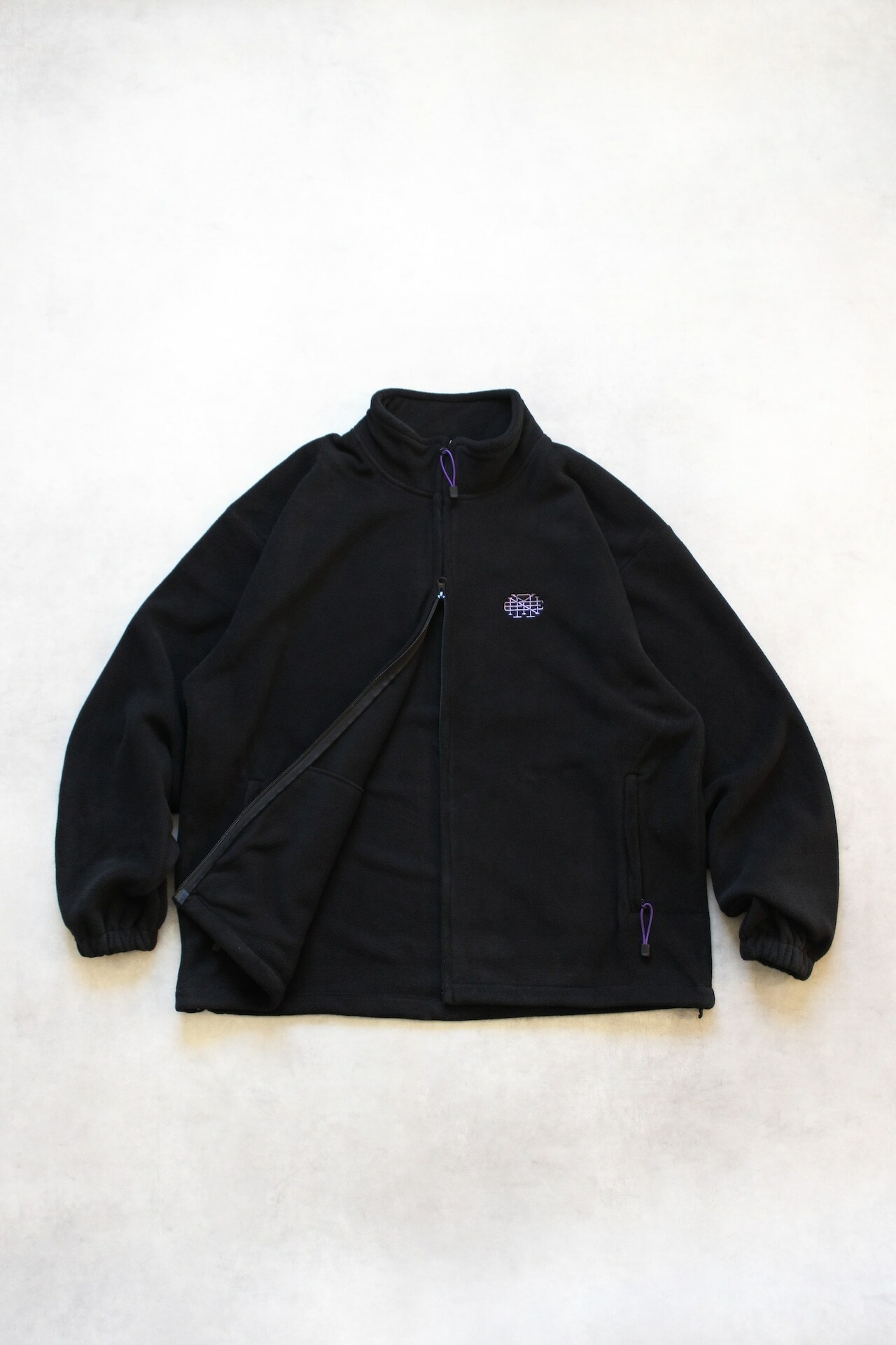 NAVIETOKYO Legacy Logo Freece Stand Jacket