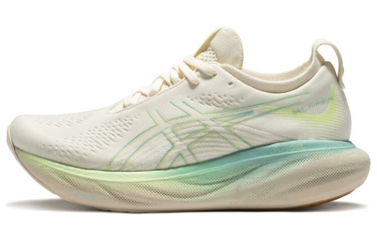 【代購】Asics GEL-Nimbus 25 'Cream White Green' Women's