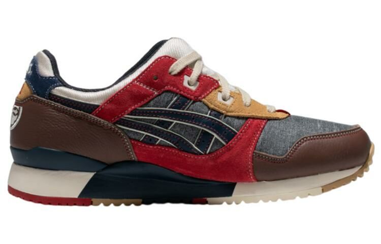 【代購】EVISU X Asics Gel-Lyte 3 Red Gray Brown