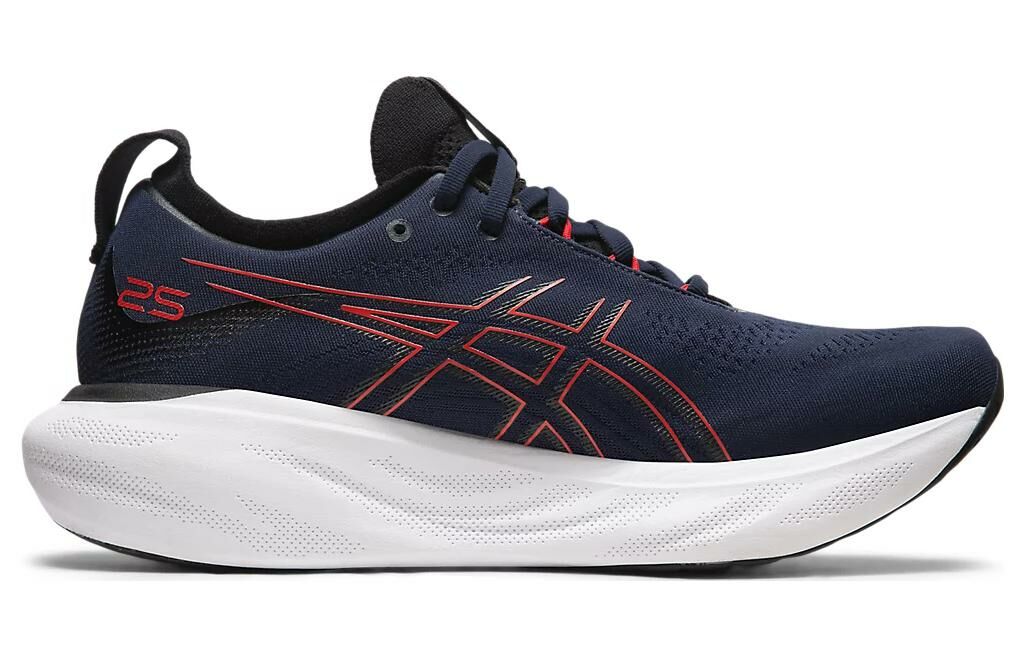 【代購】Asics Gel-Nimbus 25 'Midnight Electric Red'