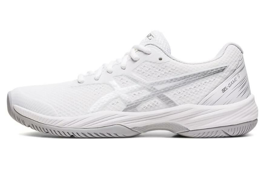 【代購】Asics Gel Game 9 'White Pure Silver' Women's