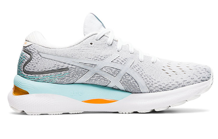 【代購】Asics Gel Nimbus 24 'White Pure Silver' Women's