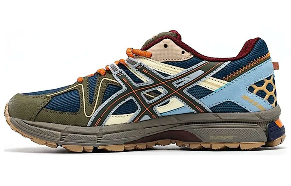 【代購】Asics Gel-Kahana 8 Anti-Slip Wear-Resistant Breathable Coverage Support Low-Top Running Shoes Men's Blue Brown