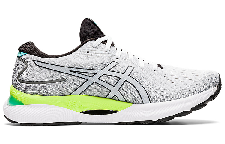 【代購】Asics Gel-Nimbus 24 White Black Lime Green