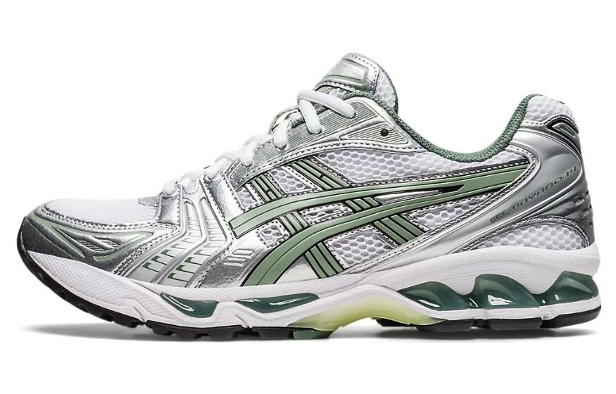 【代購】Asics Gel-Kayano 14 White Pure Silver Slate Grey Sage