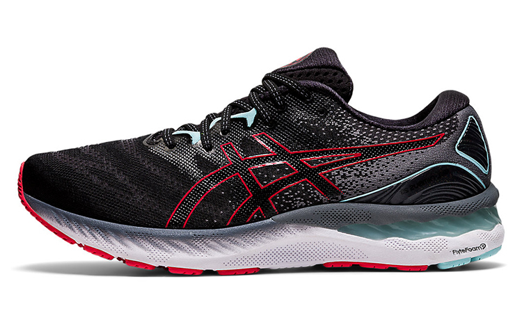 【代購】Asics Gel Nimbus 23 2E Wide 'Black Electric Red'