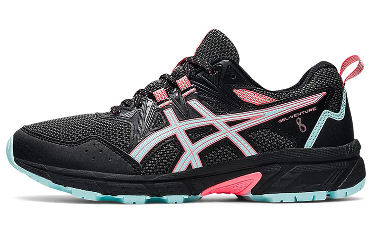 【代購】Asics Gel-Venture 8 'Black Clear Blue' Women's
