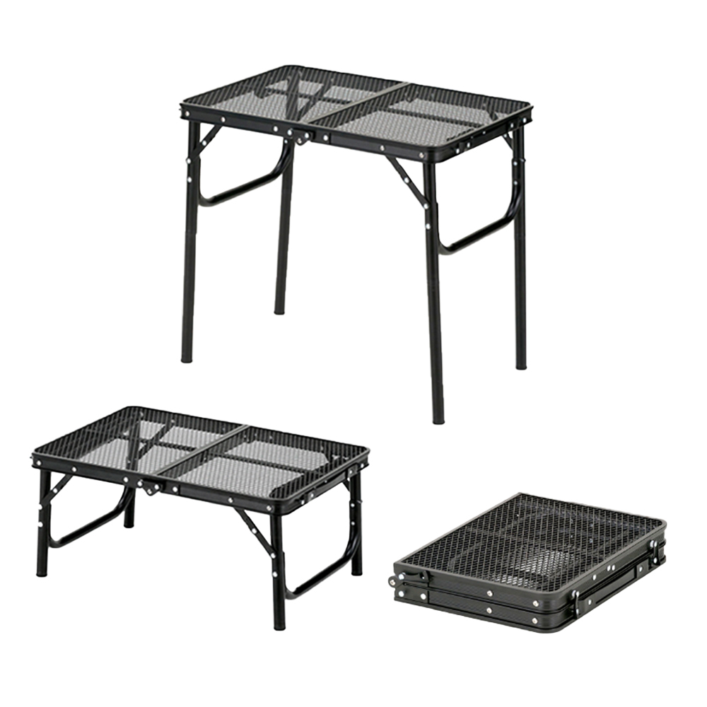 VISIONPEAKS 網面邊桌 兩段高度 -黑色