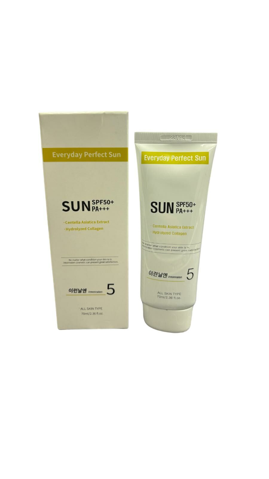 Everyday Perfect Sun 膠原蛋白蛋防曬乳70ml SPF 50+ PA+++ *折實後$950車隊送上門*